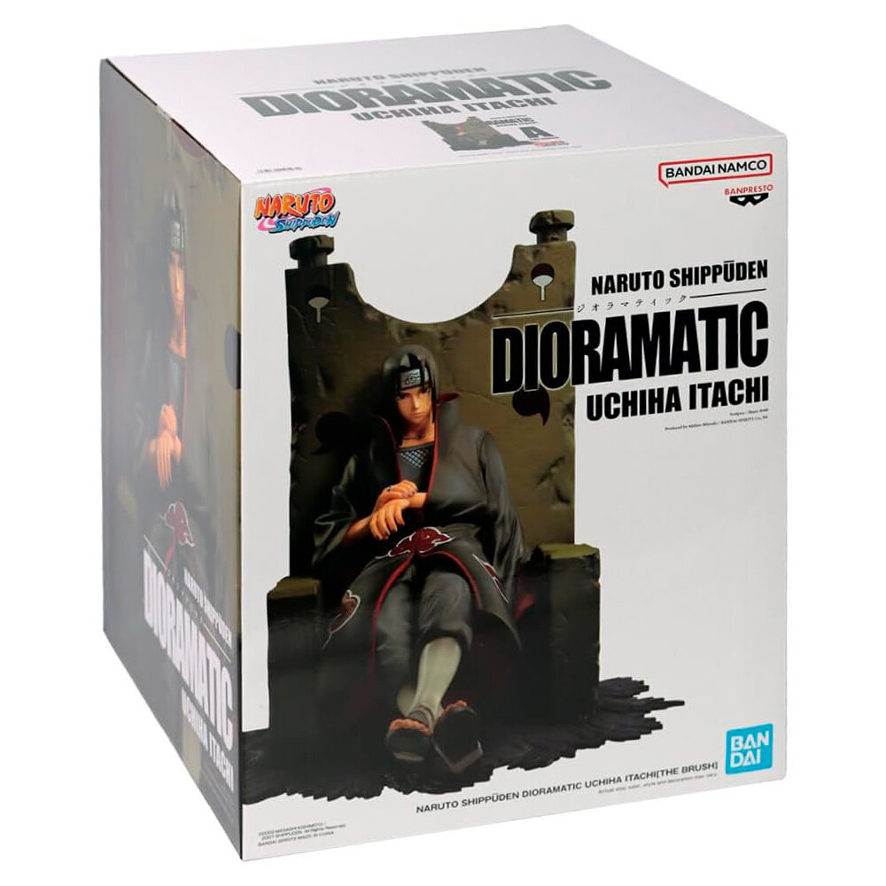 Bandai Banpresto Naruto Shippuden - Dioramatic Uchiha Itachi figuuri hinta ja tiedot | Pelien oheistuotteet | hobbyhall.fi