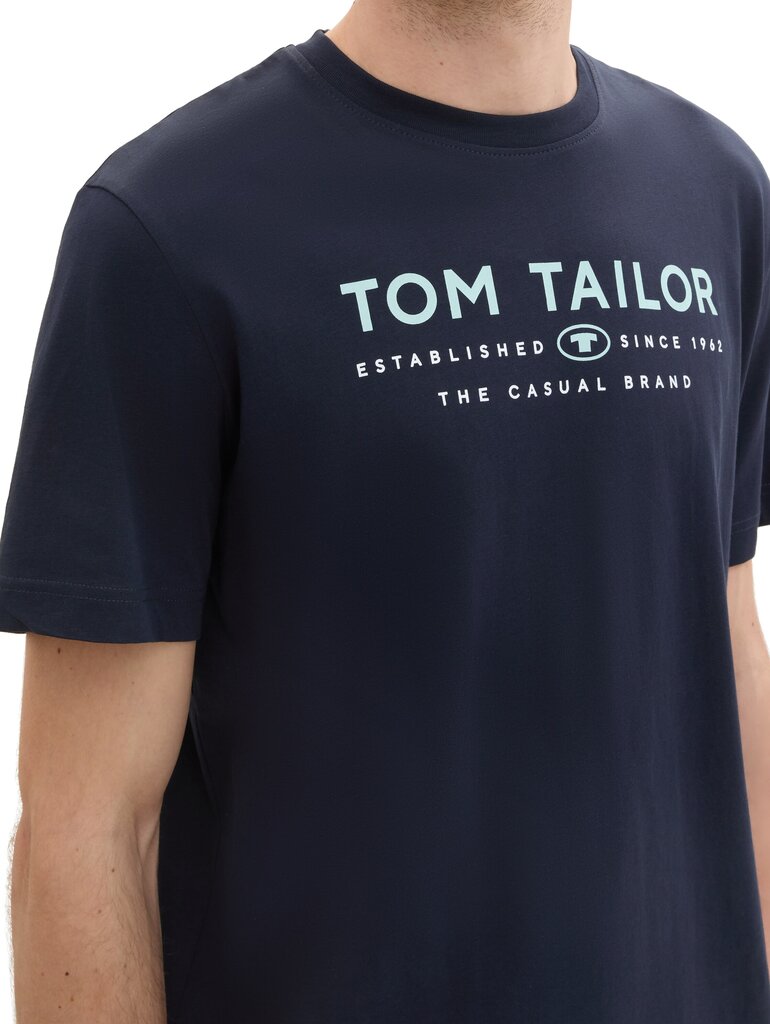 Tom Tailor miesten t-paita, tummansininen hinta ja tiedot | Miesten T-paidat | hobbyhall.fi