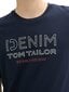 Tom Tailor miesten t-paita, tummansininen hinta ja tiedot | Miesten T-paidat | hobbyhall.fi