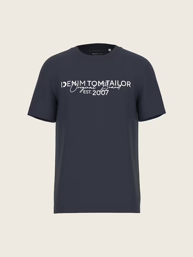 Tom Tailor miesten t-paita, tummansininen hinta ja tiedot | Miesten T-paidat | hobbyhall.fi