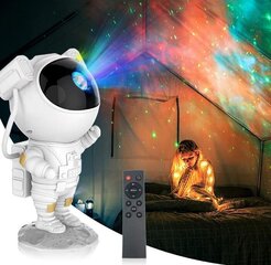 Avaruuslentäjä Galaxy 360°, Electronics LV-1035, valkoinen, 1 kpl hinta ja tiedot | Juhlakoristeet | hobbyhall.fi
