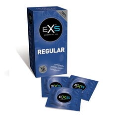 Prezervatyvai EXS Regular, 12 kpl. hinta ja tiedot | Kondomit | hobbyhall.fi