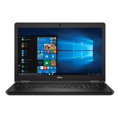 Dell Latitude 5590 Intel Core i7-8650U 16G/256GB SSD Windows 11 Pro Musta hinta ja tiedot | Kannettavat tietokoneet | hobbyhall.fi
