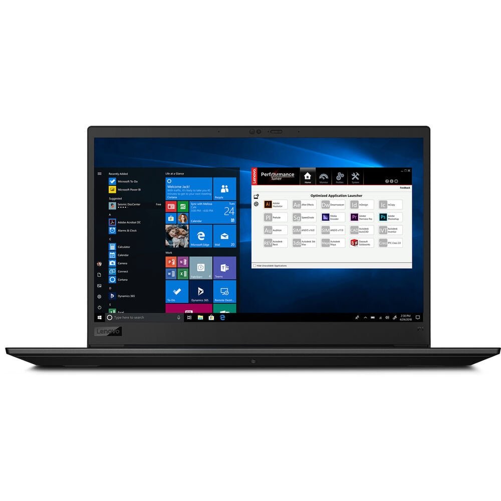 Lenovo ThinkPad P1 Gen 1 Intel Core i7-8850H 32/1TB SSD NVIDIA Quadro P2000 Win 11 Pro Musta Matta hinta ja tiedot | Kannettavat tietokoneet | hobbyhall.fi