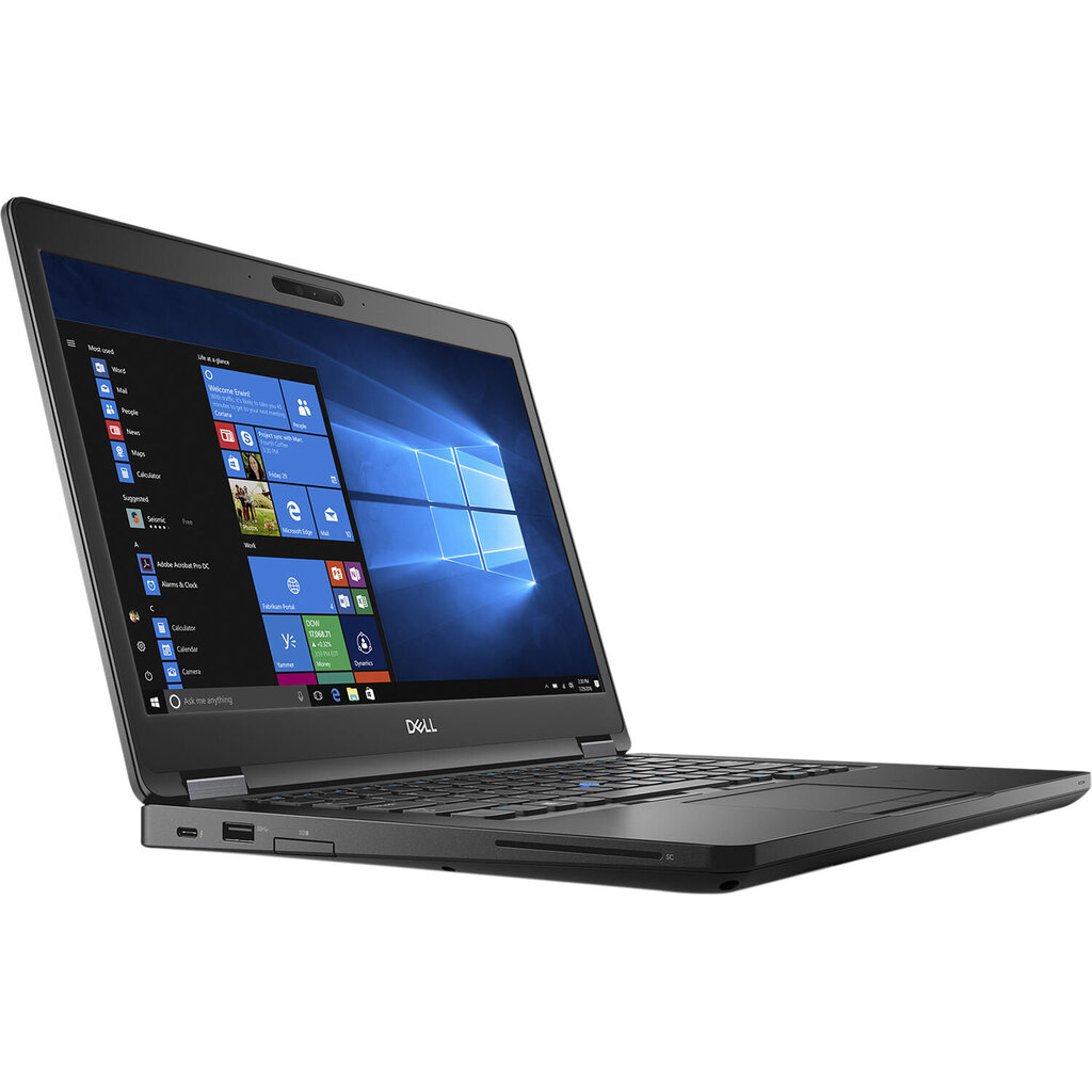 Dell Latitude 5490 Intel Core i5-8350U 8G/256GB SSD Windows 11 Pro Musta hinta ja tiedot | Kannettavat tietokoneet | hobbyhall.fi