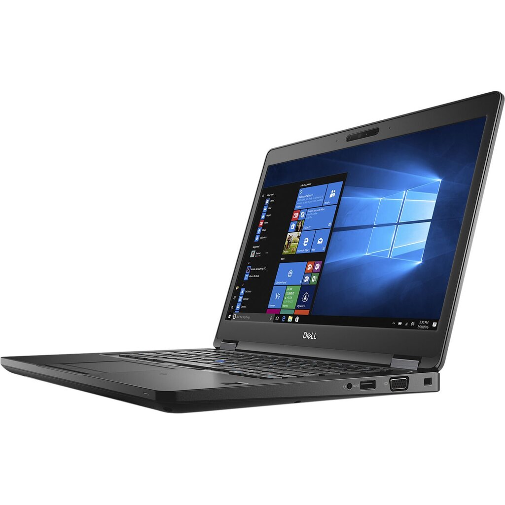 Dell Latitude 5490 Intel Core i5-8350U 8G/256GB SSD Windows 11 Pro Musta hinta ja tiedot | Kannettavat tietokoneet | hobbyhall.fi