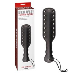 Botagas Chisa Spanking Paddles Black Yes Master, musta hinta ja tiedot | BDSM ja fetissit | hobbyhall.fi