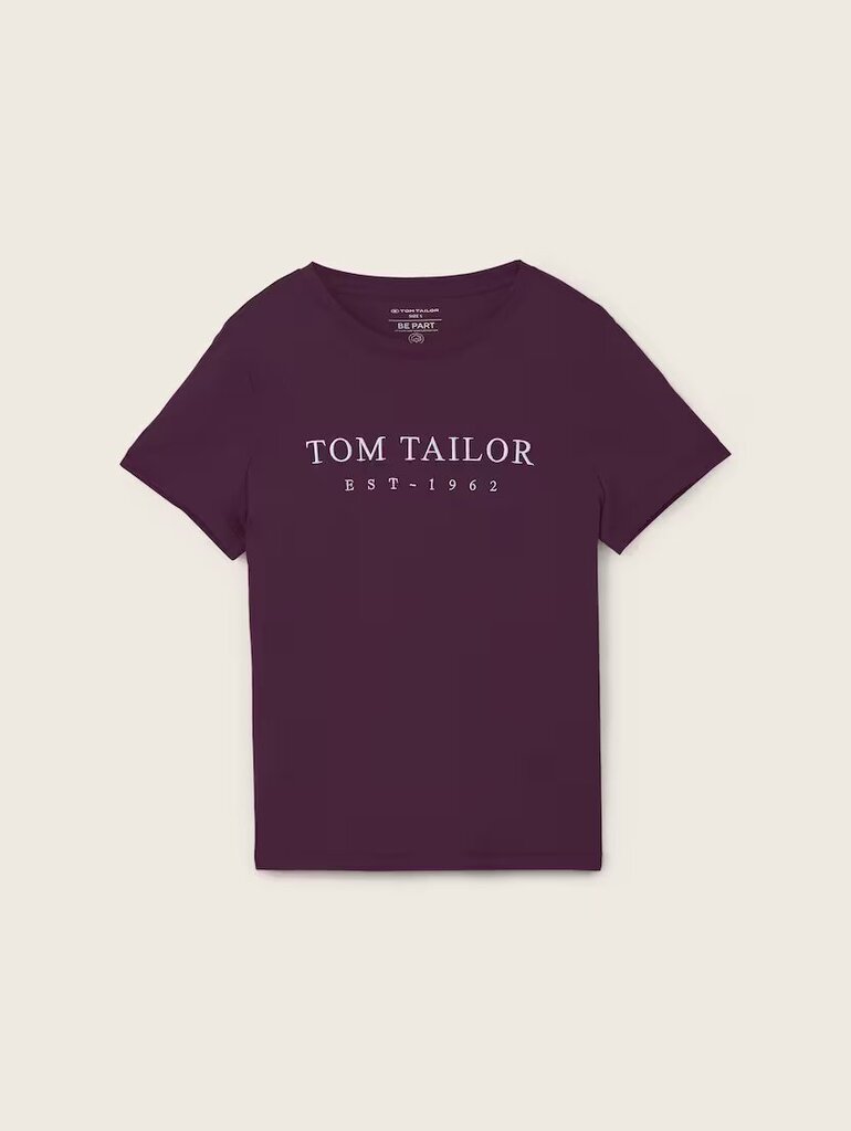 Tom Tailor naisten t-paita, luumuvioletti hinta ja tiedot | Naisten T-paidat | hobbyhall.fi