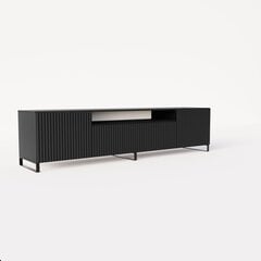 TV-kaappi ADRK Furniture Noemi, musta hinta ja tiedot | TV-tasot | hobbyhall.fi