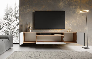 TV-kaappi ADRK Furniture Noemi, musta/ruskea hinta ja tiedot | TV-tasot | hobbyhall.fi