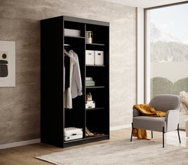 Spinta ADRK Furniture Delia 100, juoda/ruda hinta ja tiedot | Kaapit | hobbyhall.fi