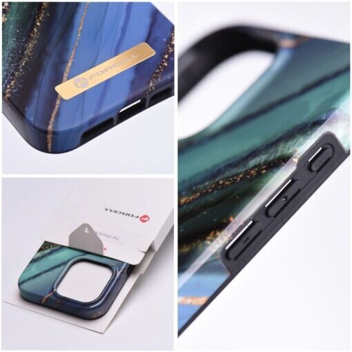 Forcell F-Protect Mirage MagSafe iPhone 15 Pro Max, 6,7", Jade marble hinta ja tiedot | Puhelimen kuoret ja kotelot | hobbyhall.fi