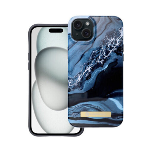 Forcell F-Protect Mirage MagSafe iPhone 15, 6,1", Ocean marble