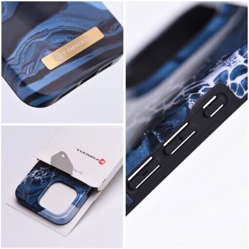 Forcell F-Protect Mirage MagSafe iPhone 15 Pro, 6,1", Ocean marble hinta ja tiedot | Puhelimen kuoret ja kotelot | hobbyhall.fi