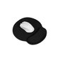 Ergonominen hiirimatto 250x230x25mm, Musta hinta ja tiedot | Hiiret | hobbyhall.fi