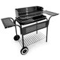 Puutarhagrilli metallihyllyillä ja säädettävällä grillillä, ModernHome 1SL5636T, 113 cm. x 40 cm. x 80 cm. hinta ja tiedot | Grillit | hobbyhall.fi