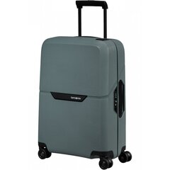 Pieni matkalaukku Samsonite Magnum Eco, Ice Blue hinta ja tiedot | Matkalaukut ja matkakassit | hobbyhall.fi