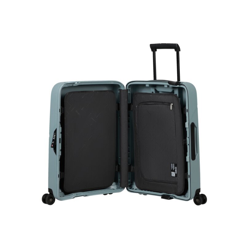 Pieni matkalaukku Samsonite Magnum Eco, Ice Blue hinta ja tiedot | Matkalaukut ja matkakassit | hobbyhall.fi