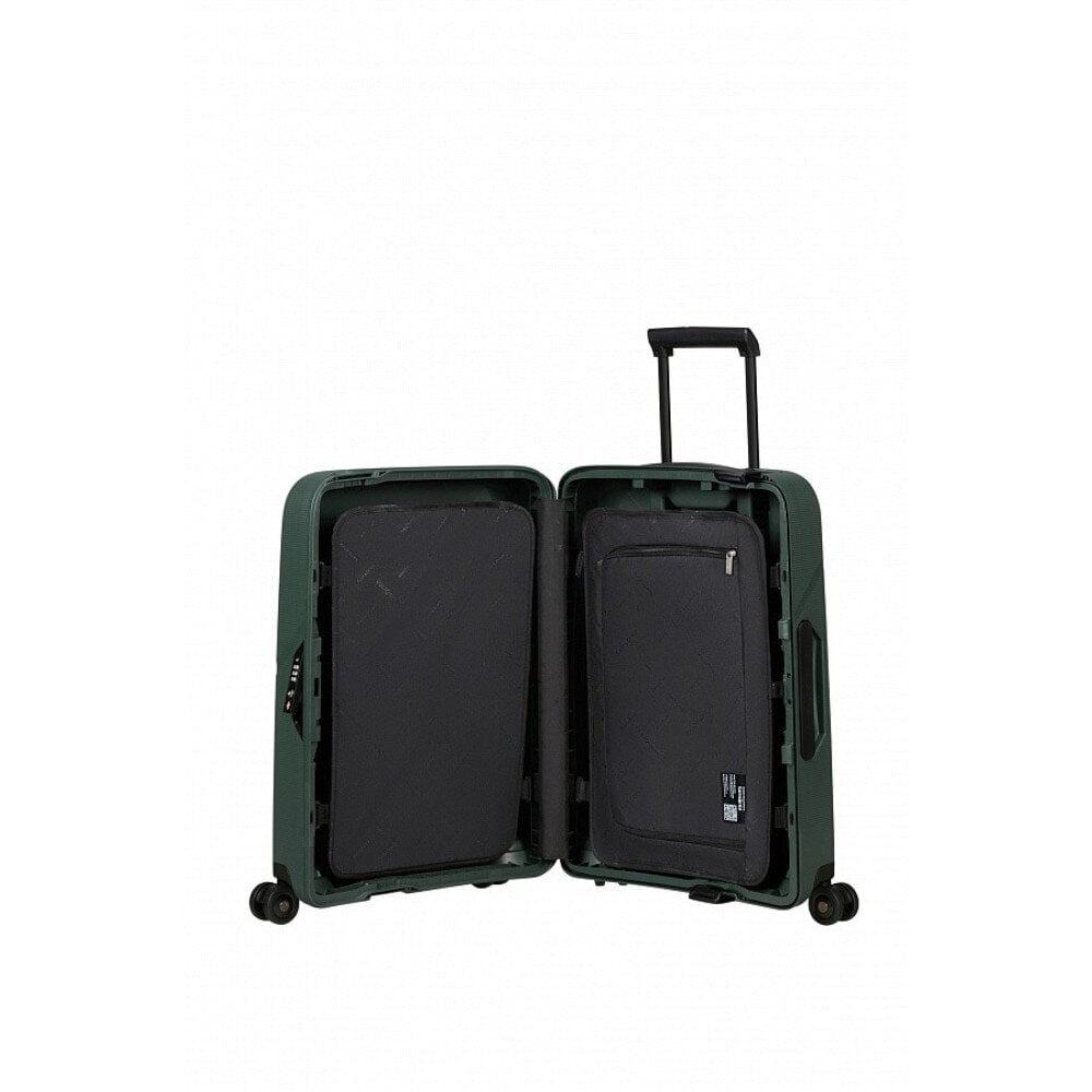 Pieni matkalaukku Samsonite Magnum Eco, Forest Green hinta ja tiedot | Matkalaukut ja matkakassit | hobbyhall.fi