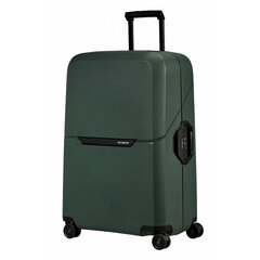 Pieni matkalaukku Samsonite Magnum Eco, Forest Green hinta ja tiedot | Matkalaukut ja -kassit | hobbyhall.fi