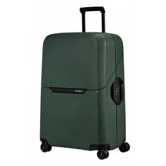 Pieni matkalaukku Samsonite Magnum Eco, Forest Green hinta ja tiedot | Matkalaukut ja matkakassit | hobbyhall.fi