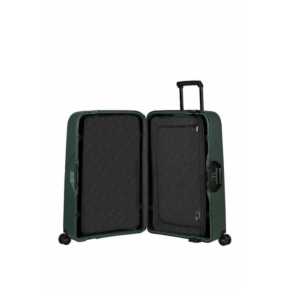 Iso matkalaukku Samsonite Magnum Eco, Forest Green hinta ja tiedot | Matkalaukut ja matkakassit | hobbyhall.fi