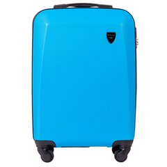 Pieni matkalaukku 0125, vaaleansininen hinta ja tiedot | Matkalaukut ja matkakassit | hobbyhall.fi