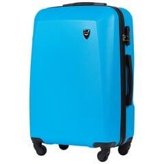 Keskikokoinen matkalaukku 0125, vaaleansininen hinta ja tiedot | Matkalaukut ja matkakassit | hobbyhall.fi