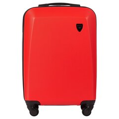 Pieni matkalaukku 0125, punainen hinta ja tiedot | Matkalaukut ja -kassit | hobbyhall.fi