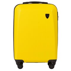 Pieni matkalaukku 0125, keltainen hinta ja tiedot | Matkalaukut ja -kassit | hobbyhall.fi