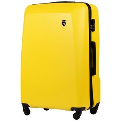 Iso matkalaukku 0125, keltainen hinta ja tiedot | Matkalaukut ja matkakassit | hobbyhall.fi