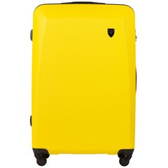 Iso matkalaukku 0125, keltainen hinta ja tiedot | Matkalaukut ja -kassit | hobbyhall.fi