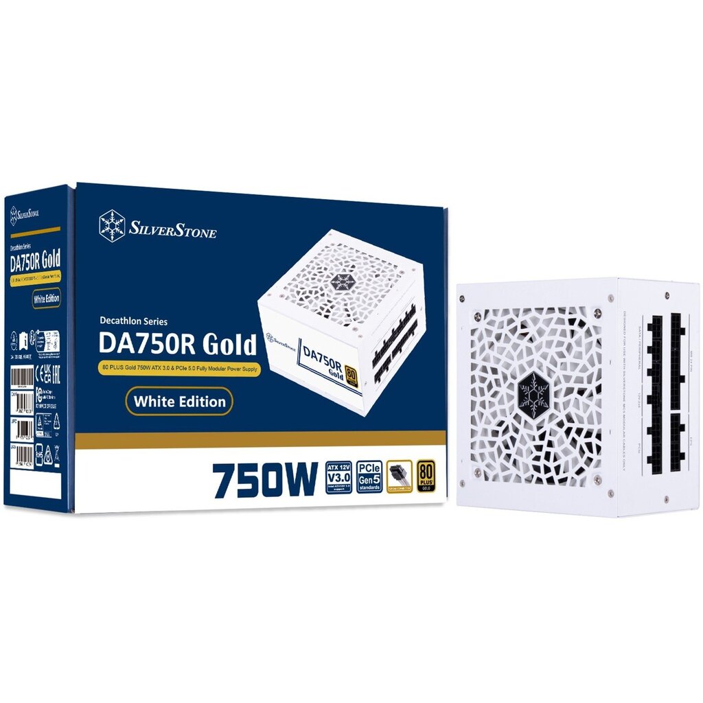 SilverStone SST-DA750R-GMA-WWW, PC-virtalähde hinta ja tiedot | Virtalähteet | hobbyhall.fi