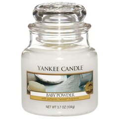Tuoksukynttilä Yankee Candle Baby Powder 104 g hinta ja tiedot | Kynttilät ja kynttilänjalat | hobbyhall.fi