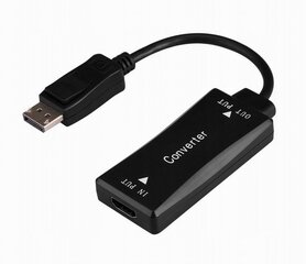 Gembird adapteri DisplayPort/HDMI, 15cm, 4K hinta ja tiedot | Adapterit | hobbyhall.fi