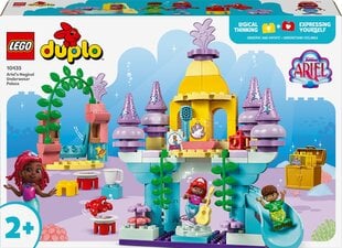 10435 LEGO® DUPLO Arielin vedenalainen taikalinna hinta ja tiedot | LEGOT ja rakennuslelut | hobbyhall.fi