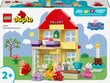 10433 LEGO® DUPLO Pipsa Possun syntymäpäivätalo hinta ja tiedot | LEGOT ja rakennuslelut | hobbyhall.fi