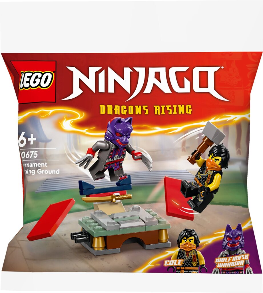 30675 LEGO® Ninjago Turnajaisten harjoituskenttä & Kain ja Raptonin taistelu temppelillä hinta ja tiedot | LEGOT ja rakennuslelut | hobbyhall.fi