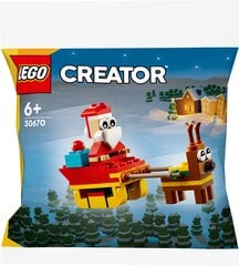 30670 LEGO® Creator Joulupukin rekiajelu hinta ja tiedot | LEGOT ja rakennuslelut | hobbyhall.fi