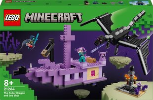 21264 LEGO® Minecraft Äärilisko ja Äären alus hinta ja tiedot | LEGOT ja rakennuslelut | hobbyhall.fi