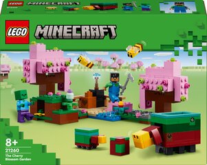 21260 LEGO® Minecraft Kukkiva kirsikkapuutarha hinta ja tiedot | LEGOT ja rakennuslelut | hobbyhall.fi