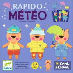 DJECO Rapido Meteo DJ08527 -opetuspeli hinta ja tiedot | Lautapelit ja älypelit | hobbyhall.fi
