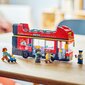 60407 LEGO® City Punainen kaksikerroksinen turistibussi hinta ja tiedot | LEGOT ja rakennuslelut | hobbyhall.fi