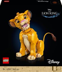 43247 LEGO® Disney Nuori leijonakuningas Simba hinta ja tiedot | LEGOT ja rakennuslelut | hobbyhall.fi