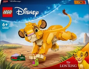 43243 LEGO® Disney Leijonanpentu Simba hinta ja tiedot | LEGOT ja rakennuslelut | hobbyhall.fi