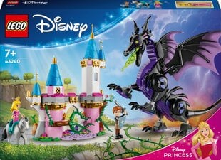 43240 LEGO® Disney Pahatar lohikäärmeenä hinta ja tiedot | LEGOT ja rakennuslelut | hobbyhall.fi