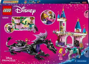 43240 LEGO® Disney Pahatar lohikäärmeenä hinta ja tiedot | LEGOT ja rakennuslelut | hobbyhall.fi