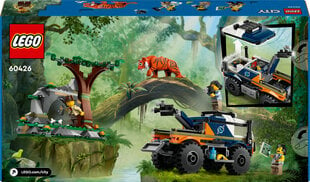 60426 LEGO® City Jungle Explorer maastoauto hinta ja tiedot | LEGOT ja rakennuslelut | hobbyhall.fi