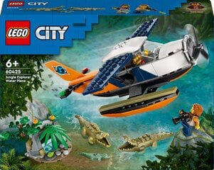 60425 LEGO® City Viidakkotutkijan vesitaso hinta ja tiedot | LEGOT ja rakennuslelut | hobbyhall.fi
