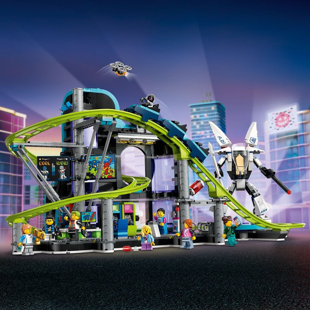 60421 LEGO® City Robottimaailman vuoristorata hinta ja tiedot | LEGOT ja rakennuslelut | hobbyhall.fi